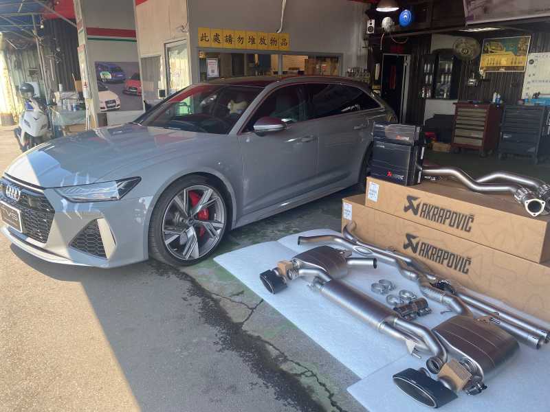  Audi RS6改裝蠍子管