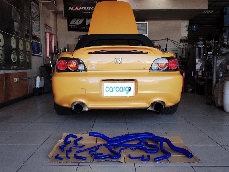  HONDA S2000換裝全車矽膠水管