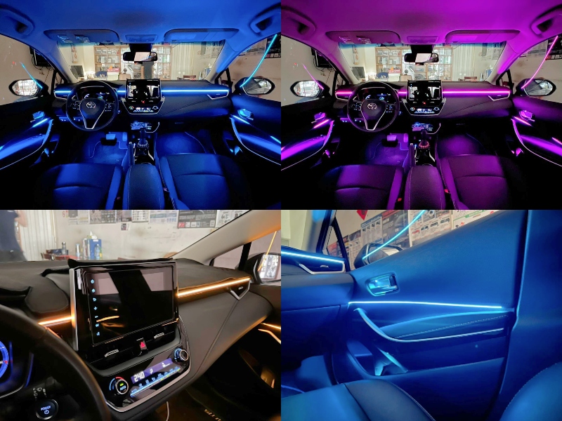  ALTIS 2022 Hybrid0安裝64色氣氛燈