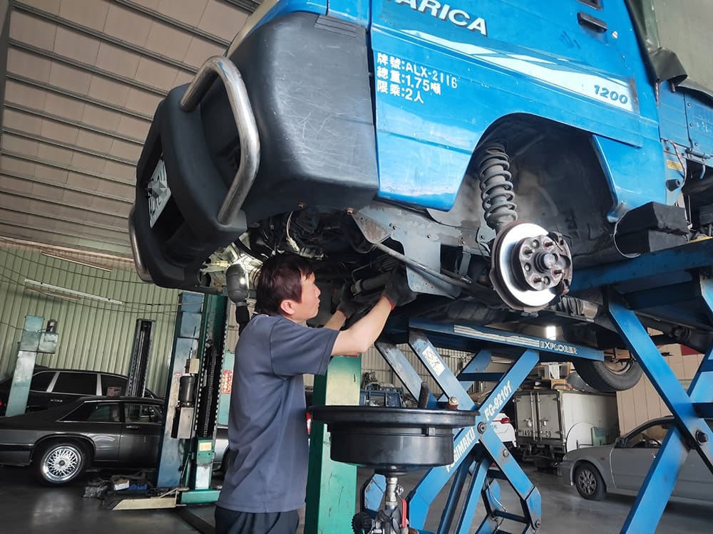 大智汽車施工過程